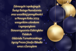Czytaj więcej: dark blue exciting merry christmas and happy new year card